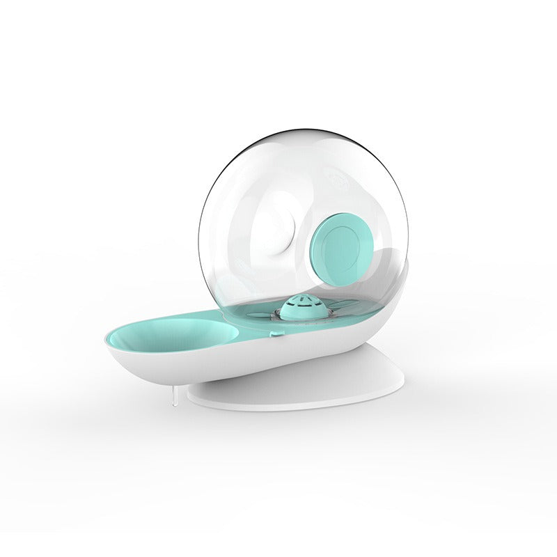 Smart pet water dispenser by eprolo with automatic water flow for dogs and cats, featuring a sleek plastic design.