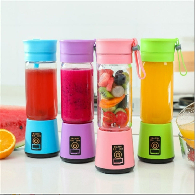 Portable wireless USB juicer cup by eprolo, compact mini blender with multi-function design, shown with blending components.