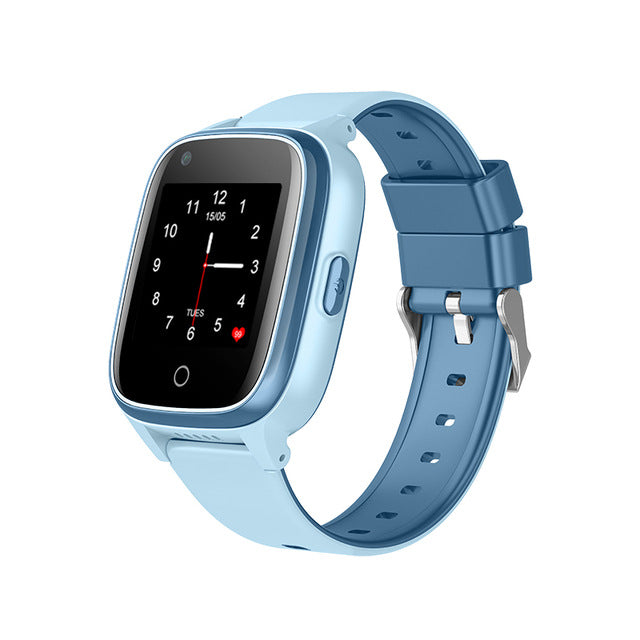 Kids' waterproof 4G smart watch by eprolo with GPS positioning, multi-function features, suitable for boys and girls.