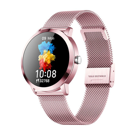 Eprolo Q8H Smart Watch with step counter, heart rate monitor, sports band, and digital bracelet display.