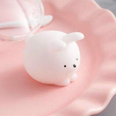Eprolo squishy soft cat-shaped stress relief toy with a cute design, featuring a boot ball shape for squeezing and fun pet-themed play