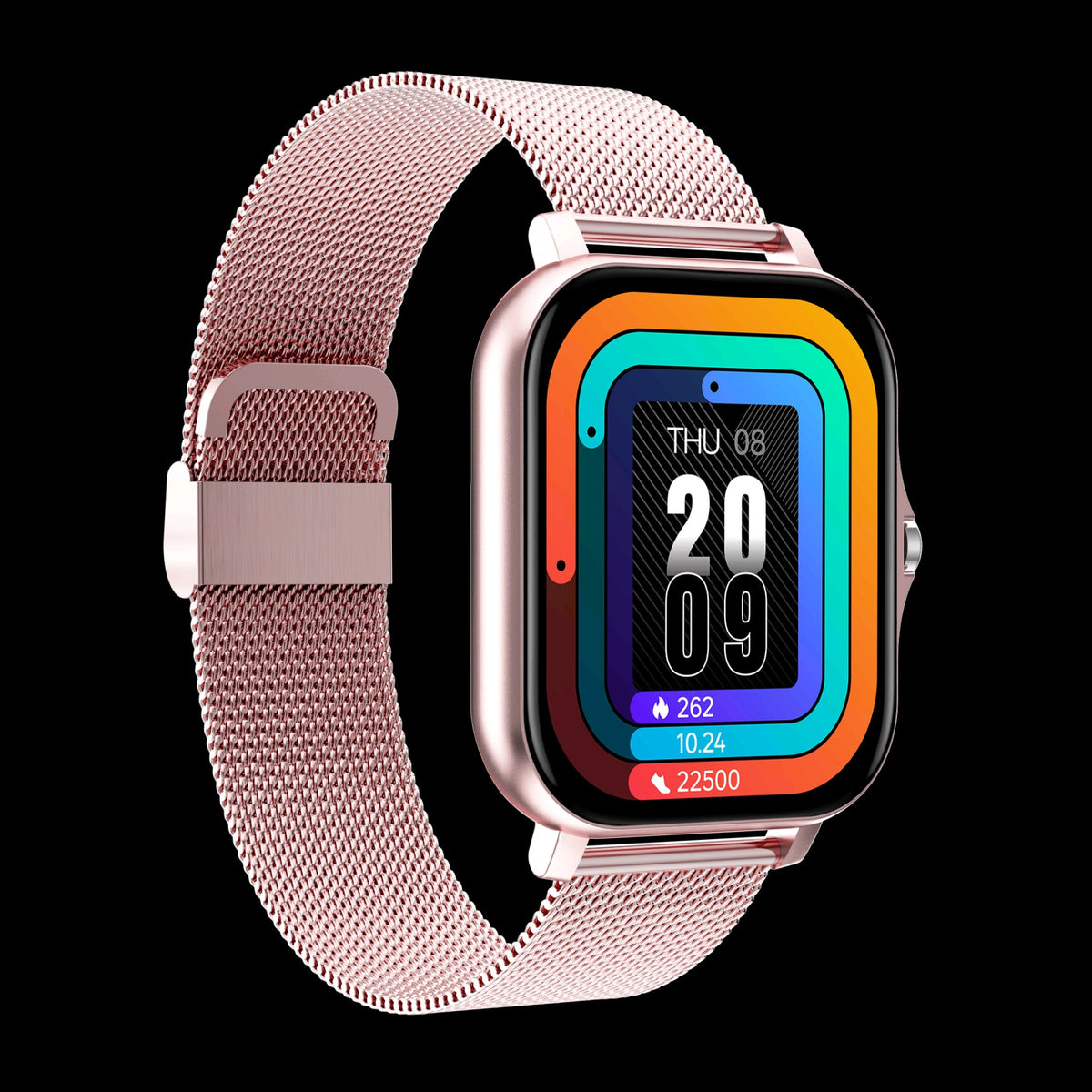 Eprolo Y13 smartwatch with 1.83-inch touch screen, sports bracelet design, heart rate monitor, Bluetooth call, and fitness tracking