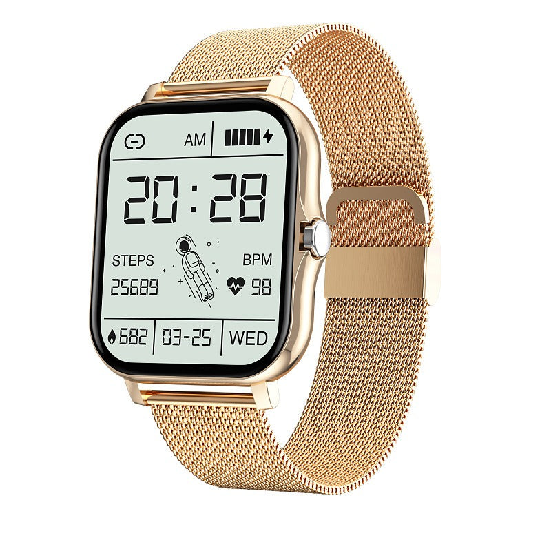 Eprolo Y13 smartwatch with 1.83-inch touch screen, sports bracelet, Bluetooth call, and heart rate monitor.