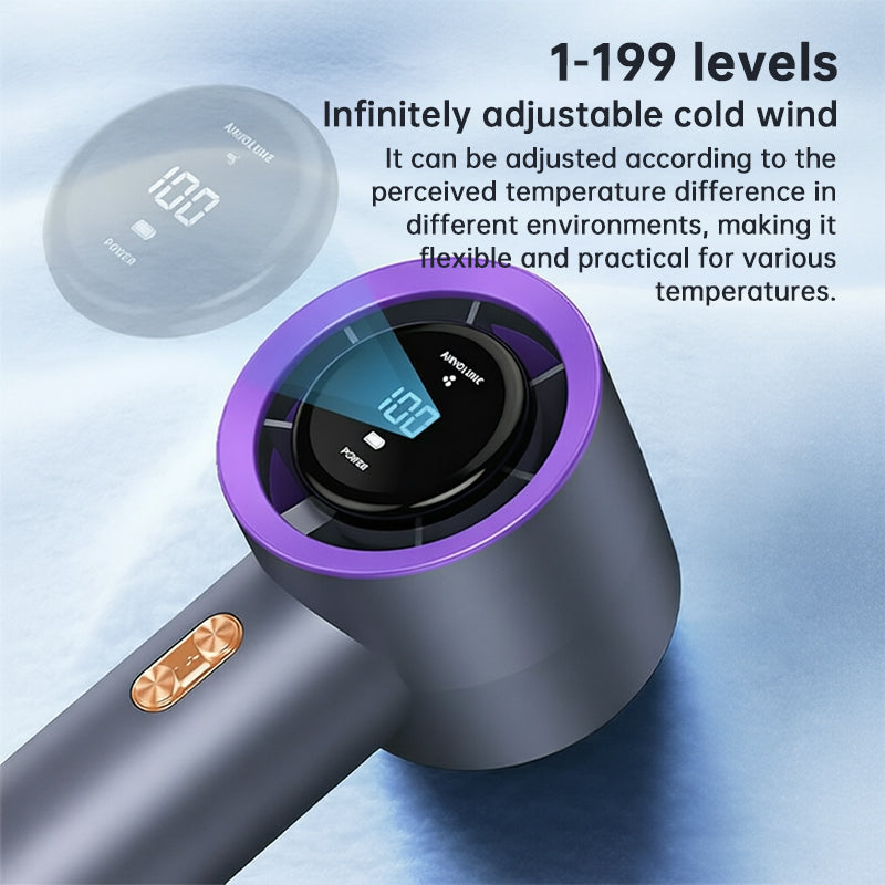 Eprolo 6 Fan handheld personal cooler with adjustable speed and mini size, ideal for travel, gym, and outdoor use
