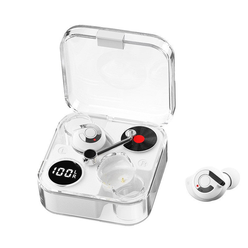 E89 Transparent Cool Wireless Bluetooth Headphones Earplugs Black Technology TWS E sports Trendy Game Headphones - American Smart