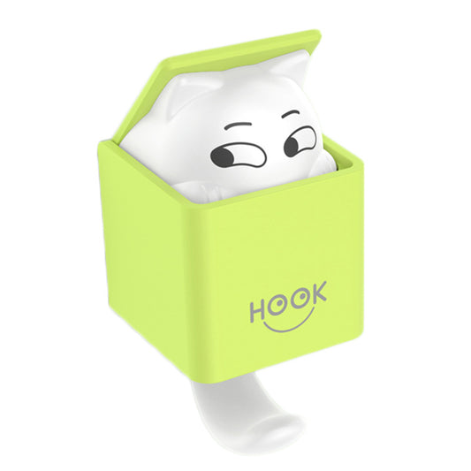 Plastic wall hook by eprolo, adhesive nail-free hook for hanging clothes, shoes, hats, and other lightweight items.