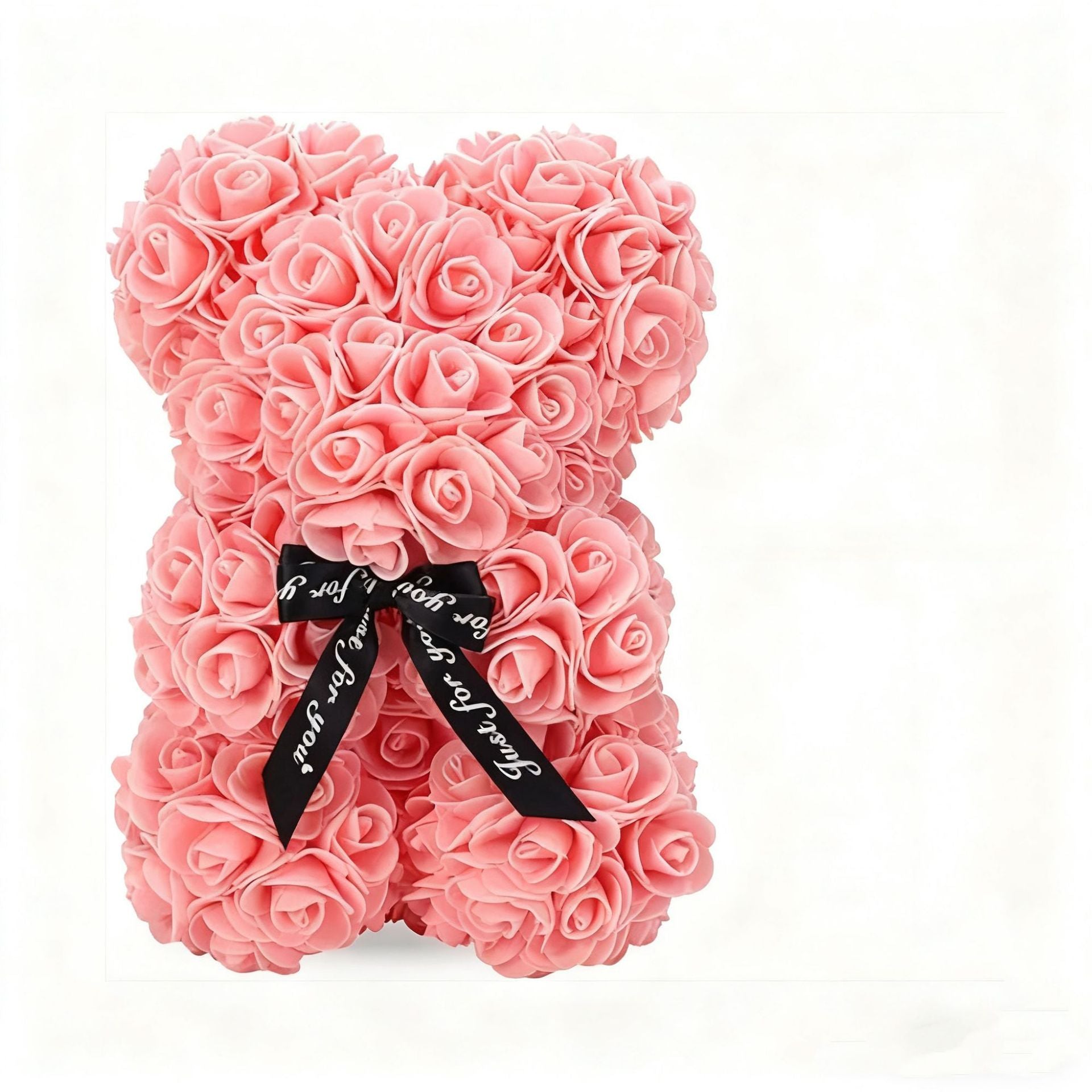 Eprolo foam flower bear with PE roses in a gift box, ideal as a Mother's Day or Valentine's Day gift, cross-border bestseller.