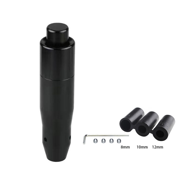 Eprolo personalized colorful metal gear shift lever with wave design, suitable for automotive racing handbrake and gear stick.