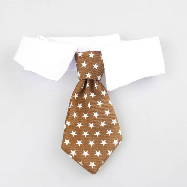 Cute Pet Ties, Dog Collar Cat Collar, Pet Bow Ties, Dog Tie, Smart Looking Pet Costume - American Smart
