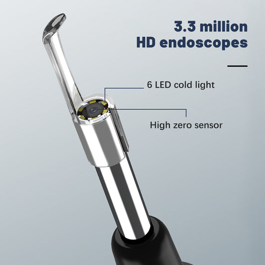eprolo 3.9mm smart visual ear scoop with HD camera, wireless ear cleaning tool, ear speculum for safe ear inspection