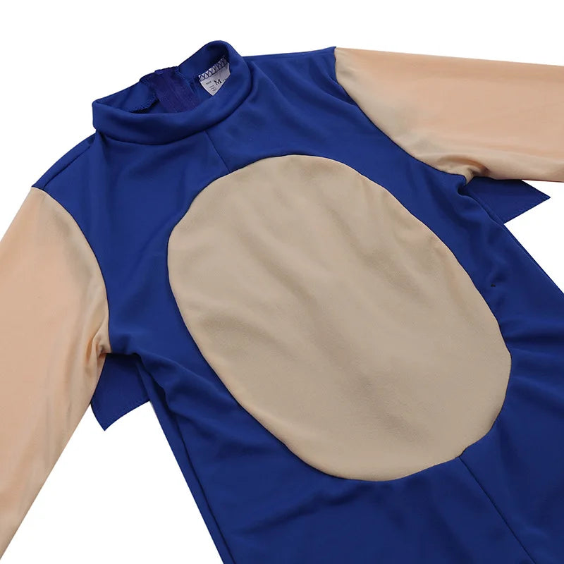 Deluxe Sonic The Hedgehog Costume Children Game Character Cosplay Halloween Costume For Kids - American Smart