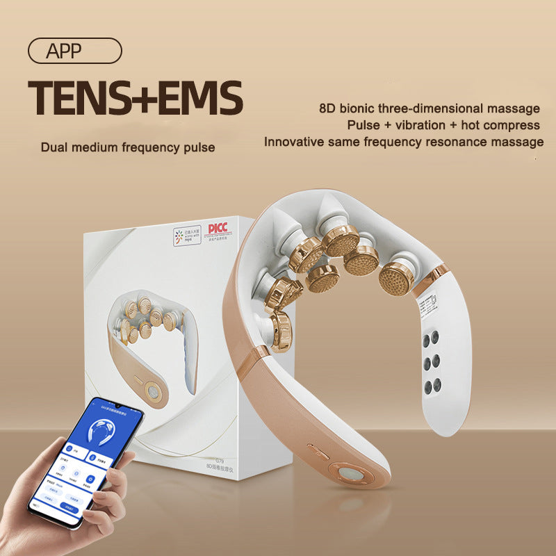 Cervical massager intelligent neck protection device neck massager, electric neck massager - American Smart
