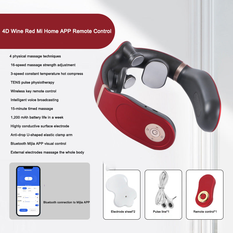 Cervical massager intelligent neck protection device neck massager, electric neck massager - American Smart