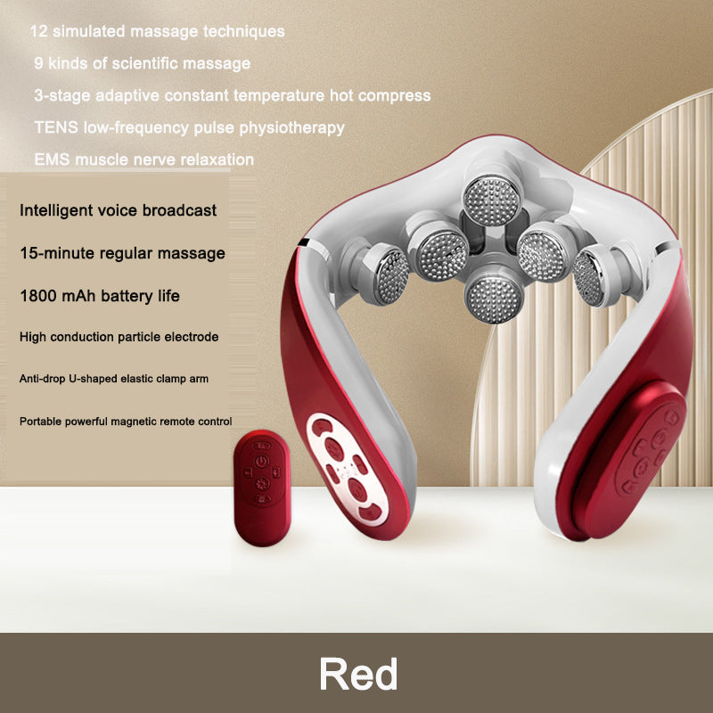 Cervical massager intelligent neck protection device neck massager, electric neck massager - American Smart