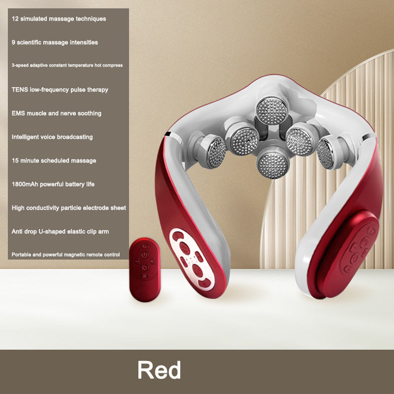 Cervical massager intelligent neck protection device neck massager, electric neck massager - American Smart