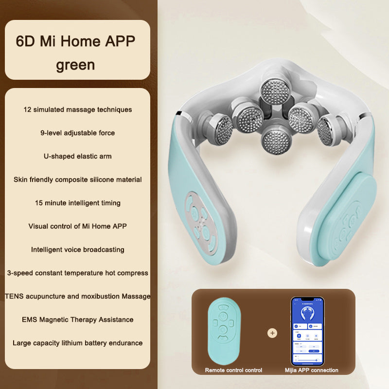Cervical massager intelligent neck protection device neck massager, electric neck massager - American Smart