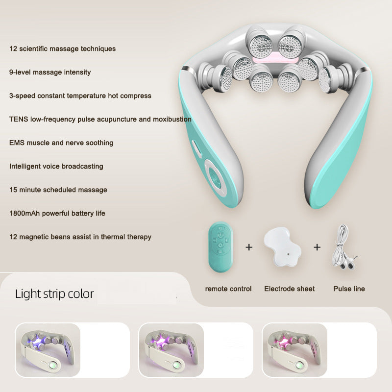 Cervical massager intelligent neck protection device neck massager, electric neck massager - American Smart