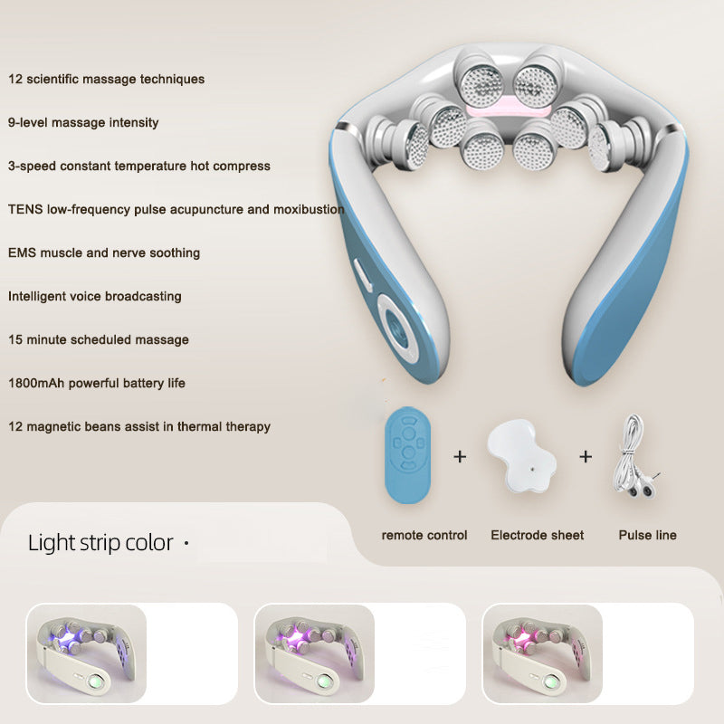 Cervical massager intelligent neck protection device neck massager, electric neck massager - American Smart