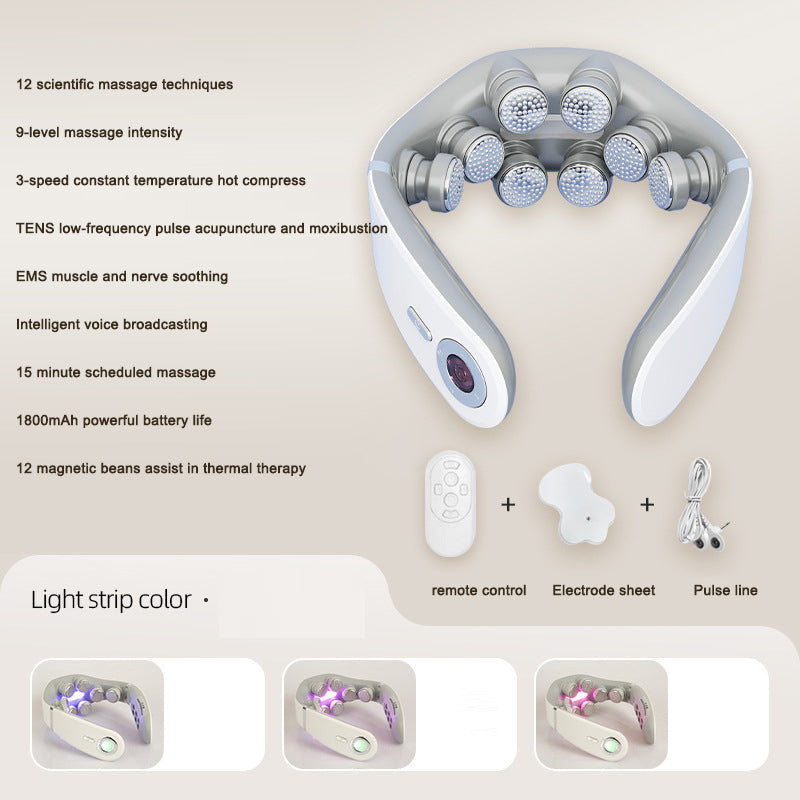 Cervical massager intelligent neck protection device neck massager, electric neck massager - American Smart