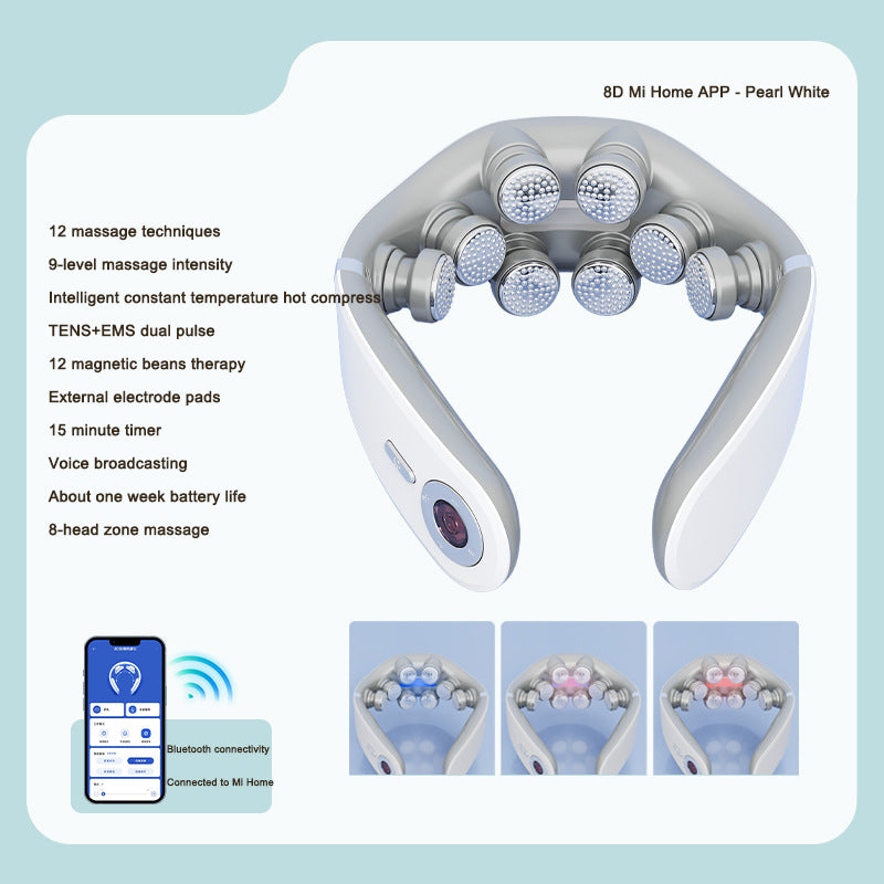Cervical massager intelligent neck protection device neck massager, electric neck massager - American Smart