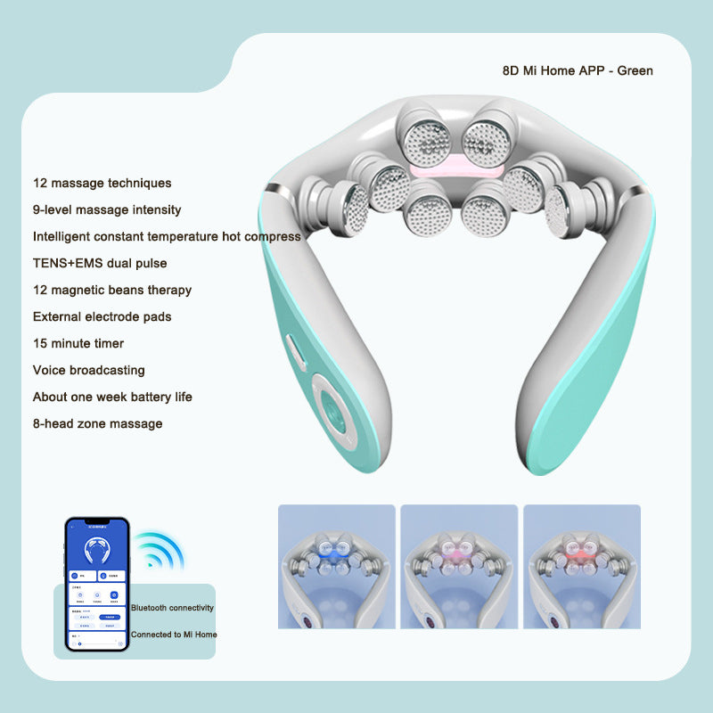 Cervical massager intelligent neck protection device neck massager, electric neck massager - American Smart
