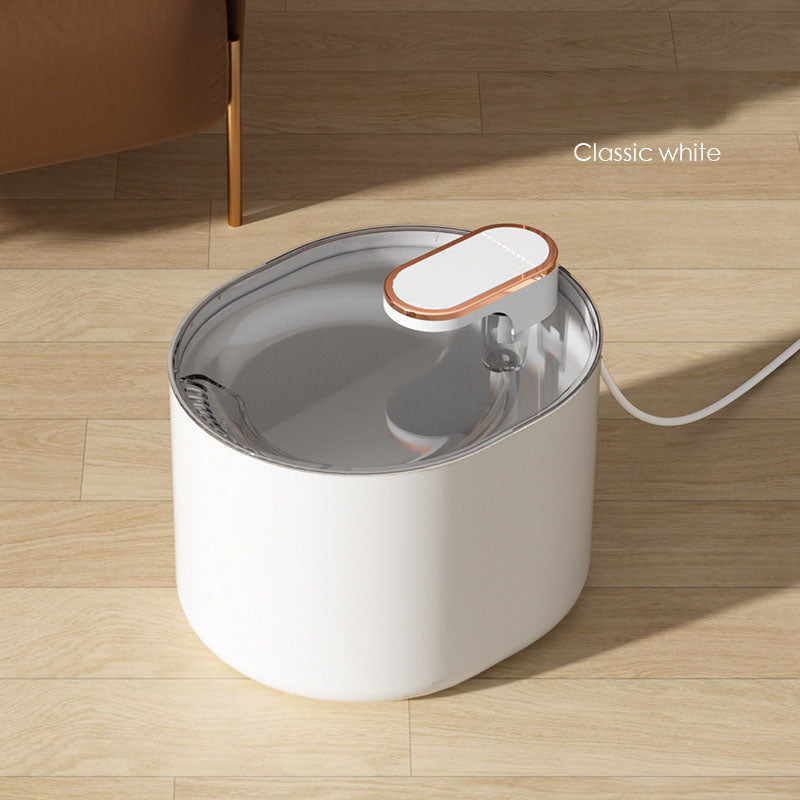 Automatic pet water dispenser by eprolo featuring large capacity, silent operation, circulation filtration for cats and dogs.