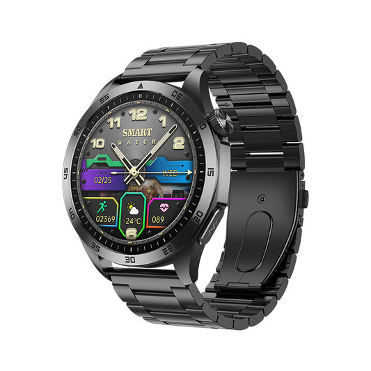 Eprolo ET485 smart watch with ECG, AMOLED display, Bluetooth calling, and health monitoring features.