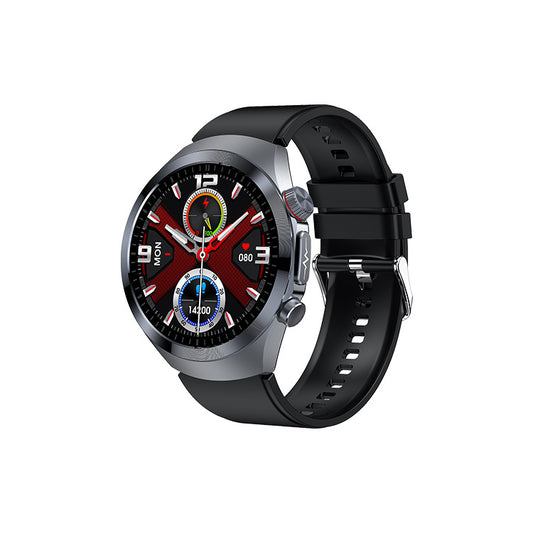 eprolo ET486 smart watch with AMOLED HD display, ECG feature, Bluetooth call, high-end TIAFE4950 chip, modern wearable device