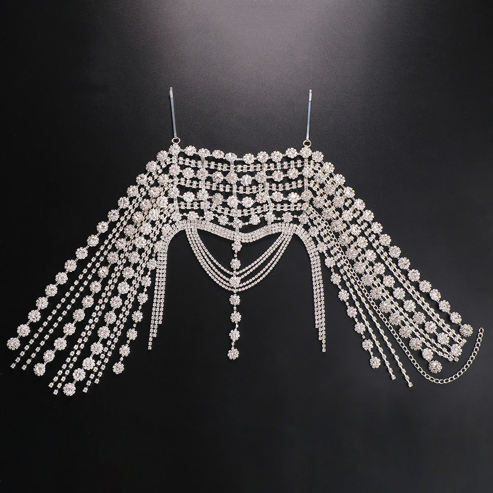 Changliu Su Hair Chain European and American Bohemian Water Diamond Forehead Chain Full of Diamond Headwear Hair chai - American Smart