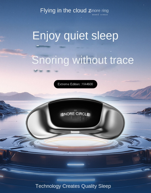 Cloud Flying YA4600 AI Intelligent Breathing Algorithm Throat Massager Snore Stopper - American Smart