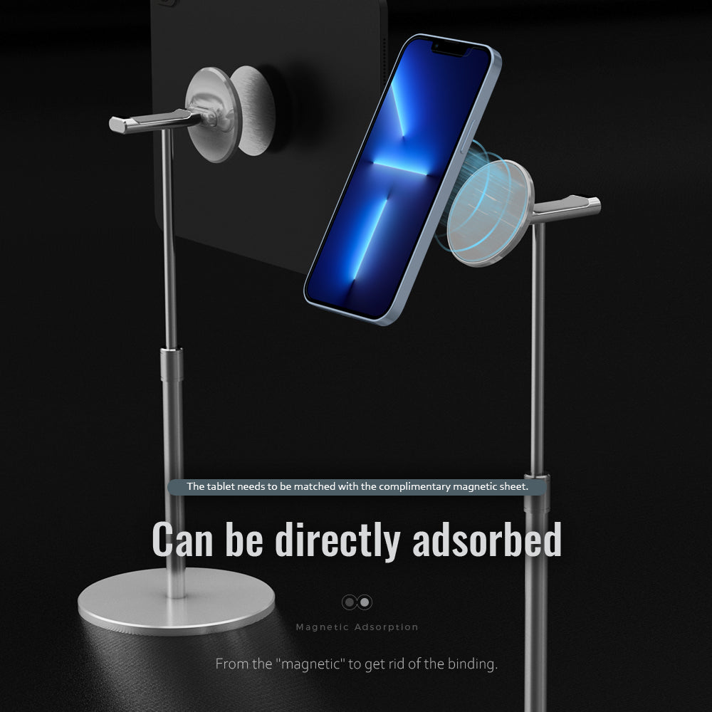 eprolo Face Disc Lift hanging headphone bracket with magnetic mount for Apple iPad, mobile phones, and tablets, wall-mounted accessory