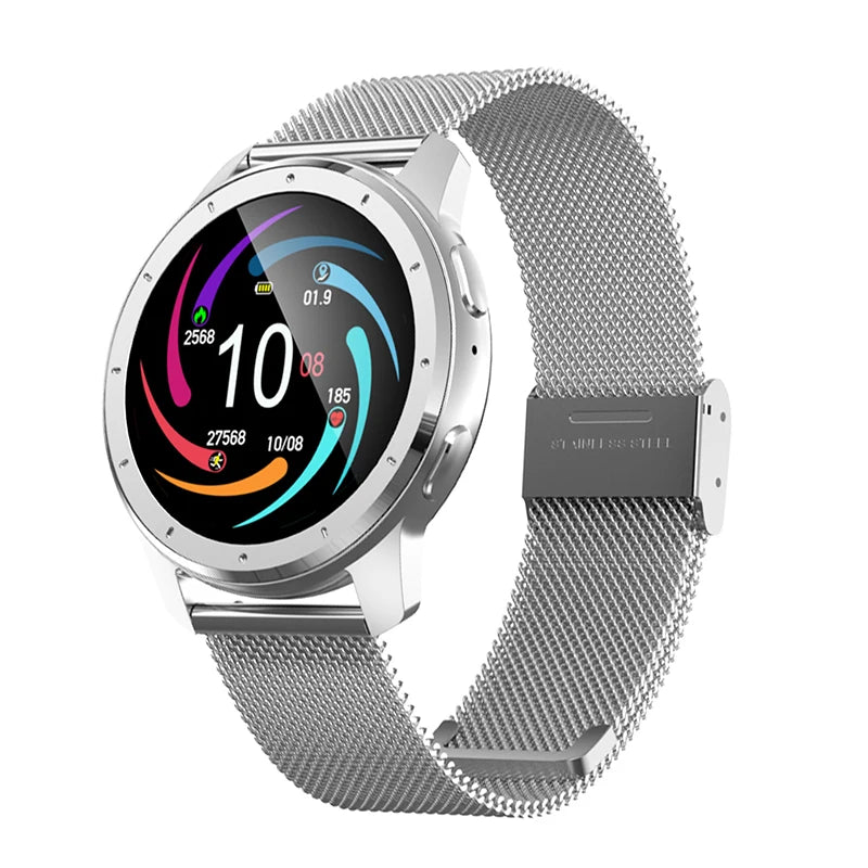eprolo MX11 smart watch with built-in headphones, fitness bracelet, pedometer, Bluetooth, for men, tracking activity and music.