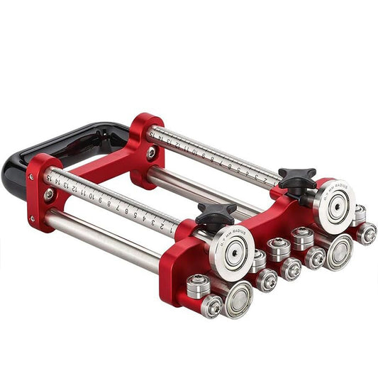 Eprolo 2-station metal sheet bender for roofing and sheet metal hemming, featuring a sturdy bending and hemming machine.