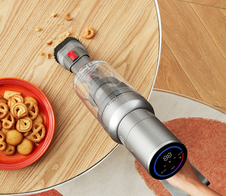 eprolo intelligent high-power cordless handheld vacuum cleaner with charging station and mite removal feature, compact household cleaning tool