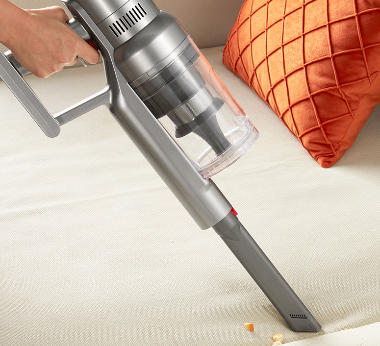 eprolo intelligent high-power cordless handheld vacuum cleaner with mite removal feature, charging dock, and ergonomic design.