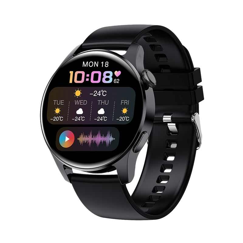 eprolo I29 Smart Watch for men with waterproof design, fitness tracker, weather display, and Bluetooth call functionality.