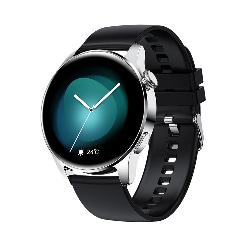 eprolo I29 Smart Watch for men with waterproof design, fitness tracker, weather display, and Bluetooth call for Android and iOS devices