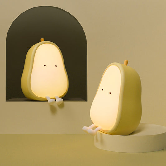 Cute eprolo Yali night light with sleeping lamp, USB charging, stepless dimming, two-color temperature, ideal for children's bedroom.