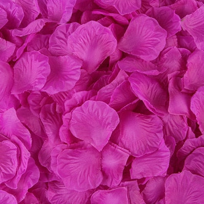 Artificial rose petal wedding party accessories for marriage decoration, featuring realistic fake flower petals by eprolo.