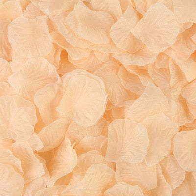 Artificial rose petals for wedding and Valentine decorations, eprolo wedding party accessories, realistic fake flower petals.