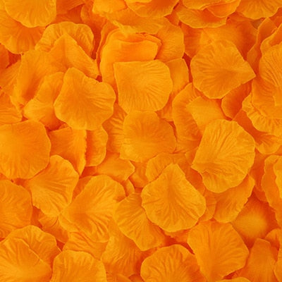 Artificial pink rose petals for wedding party decoration, romantic marriage and Valentine event supplies by eprolo.