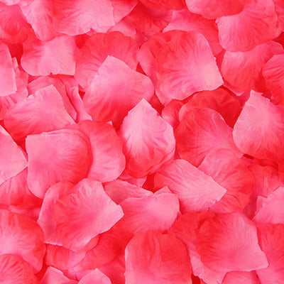 Artificial pink rose petals for wedding and Valentine decorations, eprolo wedding party accessories, realistic fake flower petals