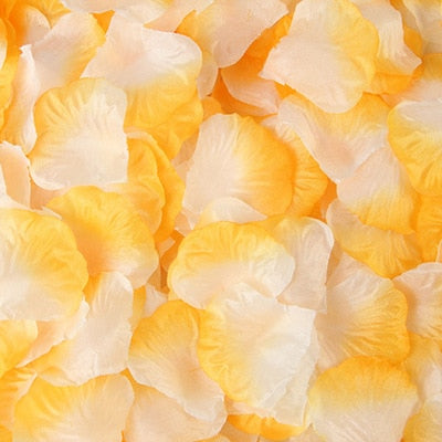 Artificial pink rose petals for wedding and Valentine decorations, featuring realistic fake flower petals by eprolo.