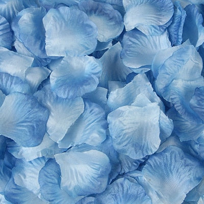 Artificial rose petals for wedding party decorations, ideal for marriage and Valentine supplies, by eprolo.
