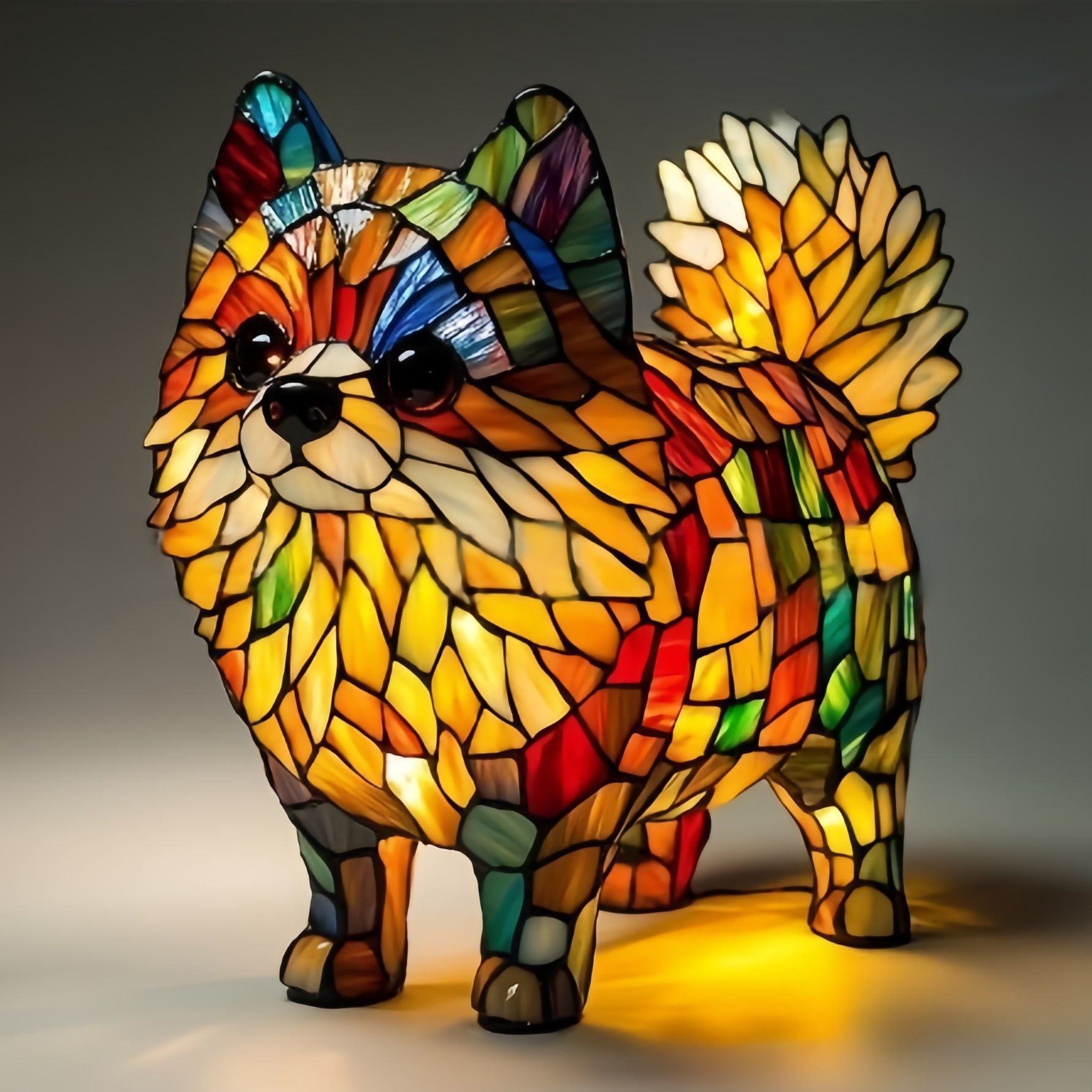 Dachshund Lamp - Bigfoot Lamp Resin Statue LED Decorative Light - American Smart