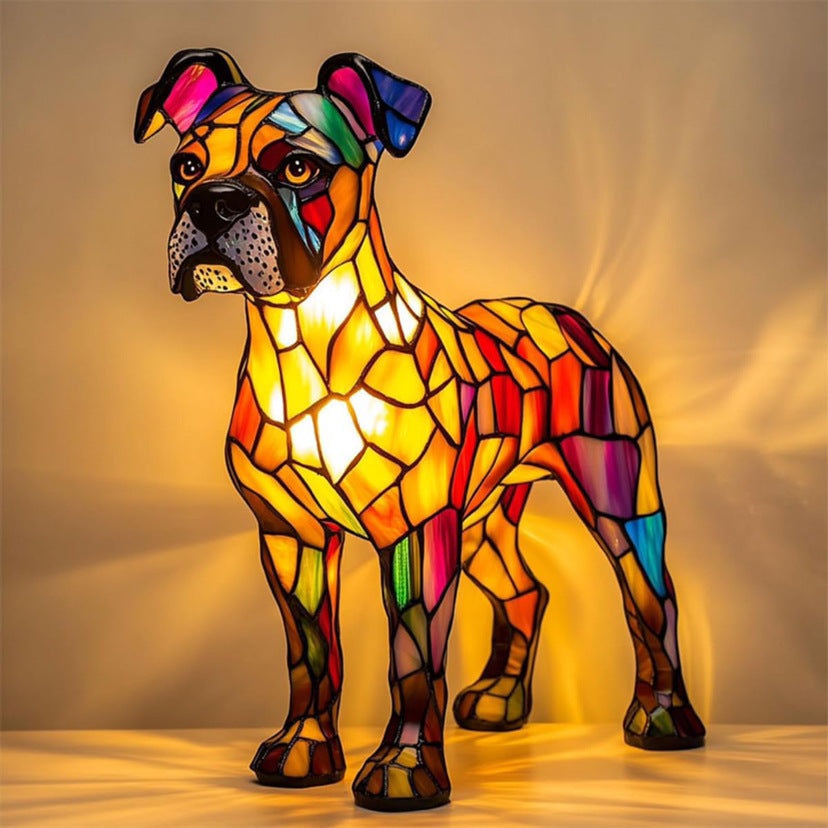 Dachshund Lamp - Bigfoot Lamp Resin Statue LED Decorative Light - American Smart
