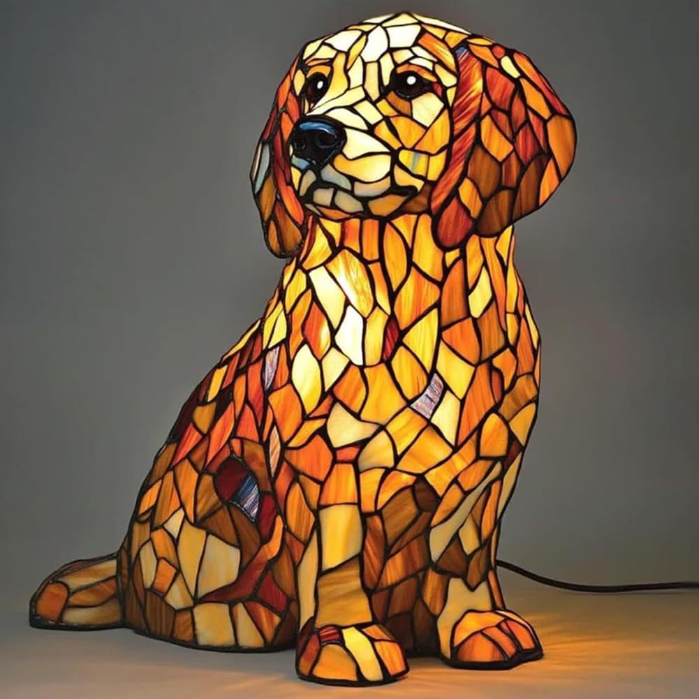Dachshund Lamp - Bigfoot Lamp Resin Statue LED Decorative Light - American Smart