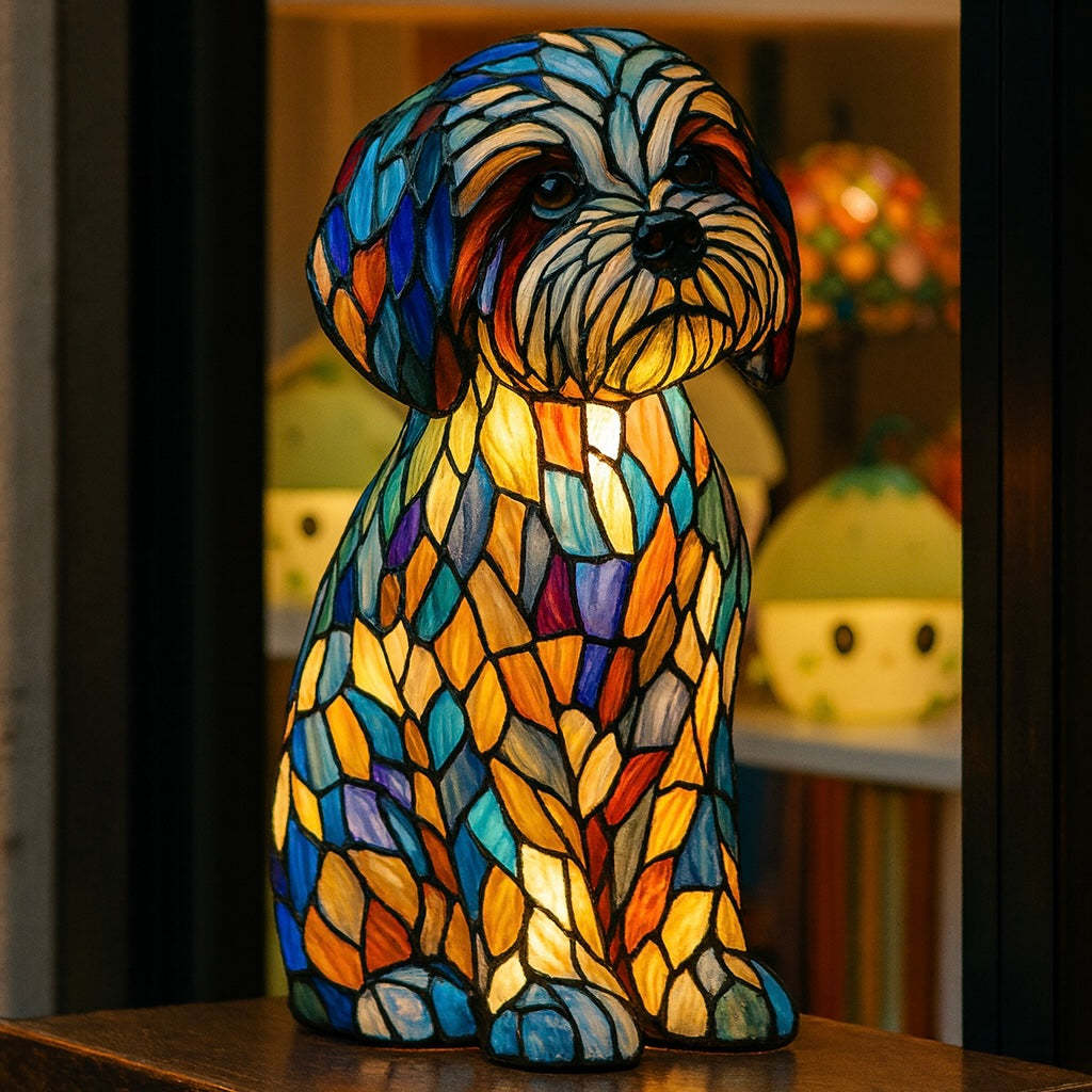 Dachshund Lamp - Bigfoot Lamp Resin Statue LED Decorative Light - American Smart