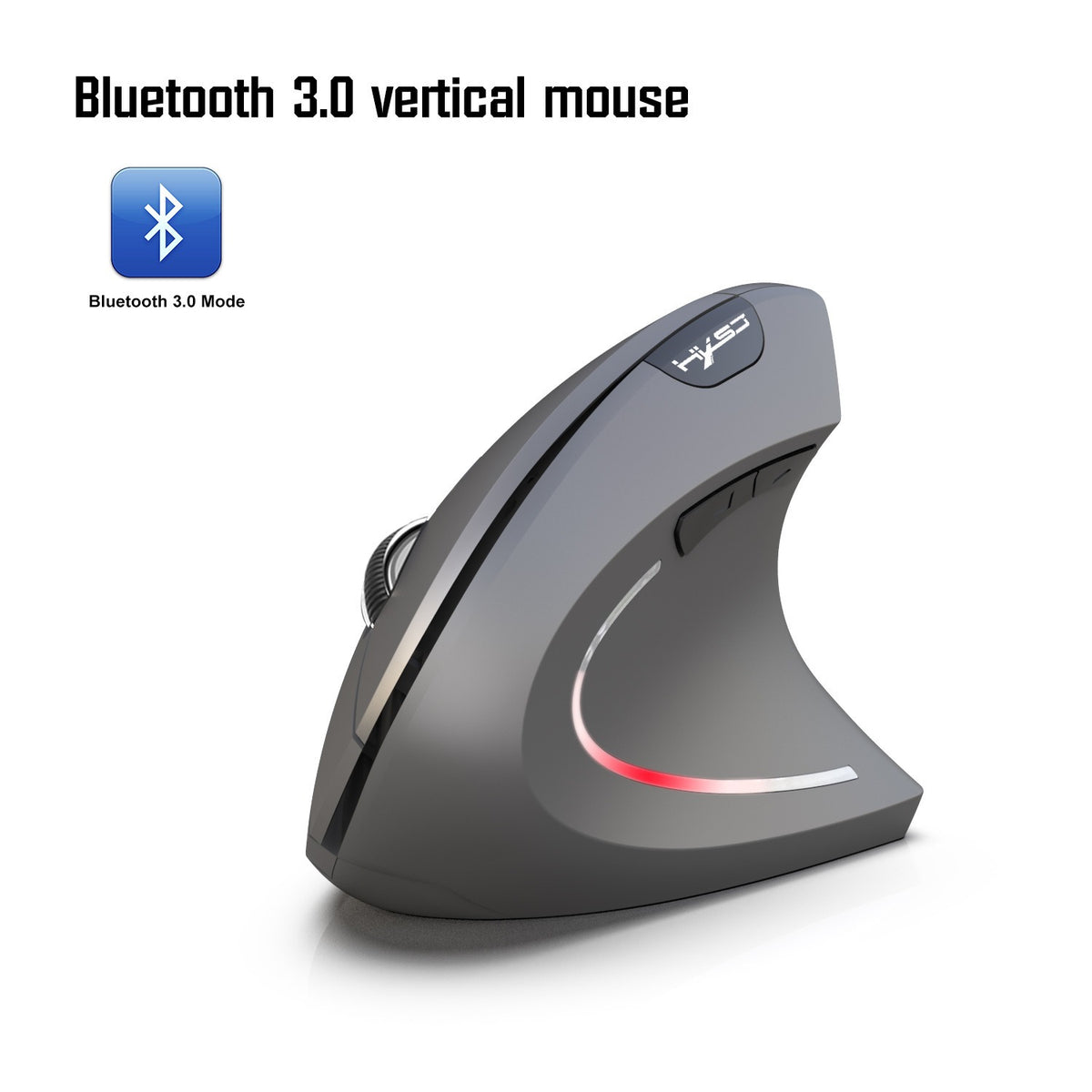 Eprolo wireless vertical health mouse with 2.4G connection, ergonomic 6D design, suitable for computer office use.