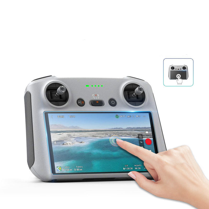 DJI MINI 3 PRO RC With Screen Remote Control Tempered Film Explosion-Proof Film Protective Film Two Pieces - American Smart